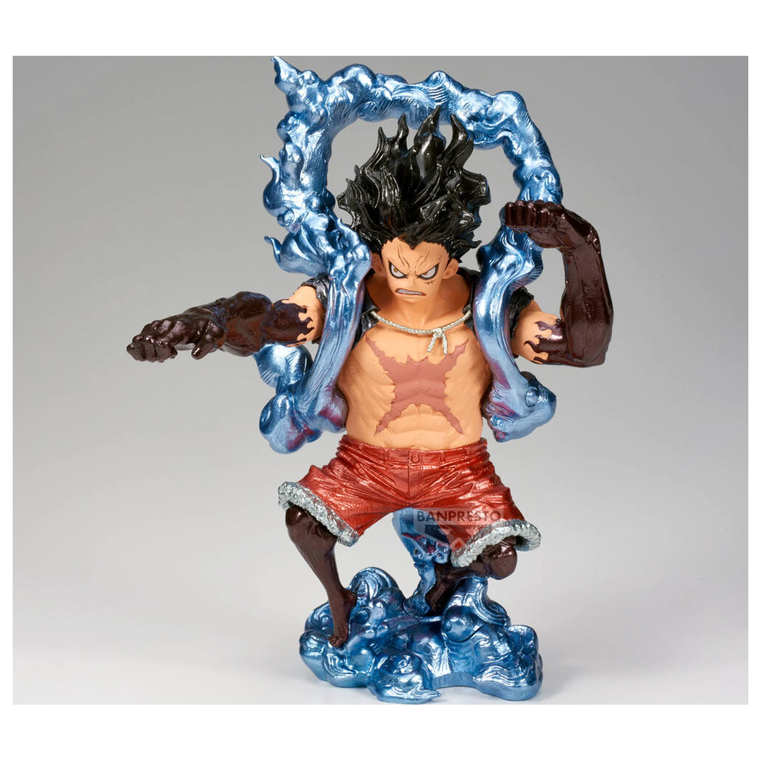 One Piece King of Artist Monkey D Luffy Gear 4 Snakeman figurina 19 cm poza produsului