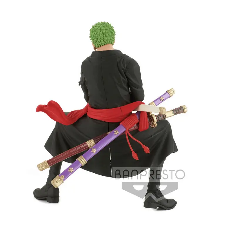 One Piece King of Artist Roronoa Zoro Wanokuni figurina 18cm poza produsului