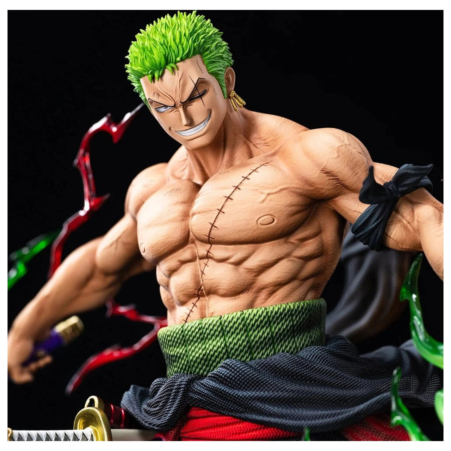 One Piece Legendary Straw Hat Crew Series Statuie Roronoa Zoro (Premium Version) 34 cm poza produsului