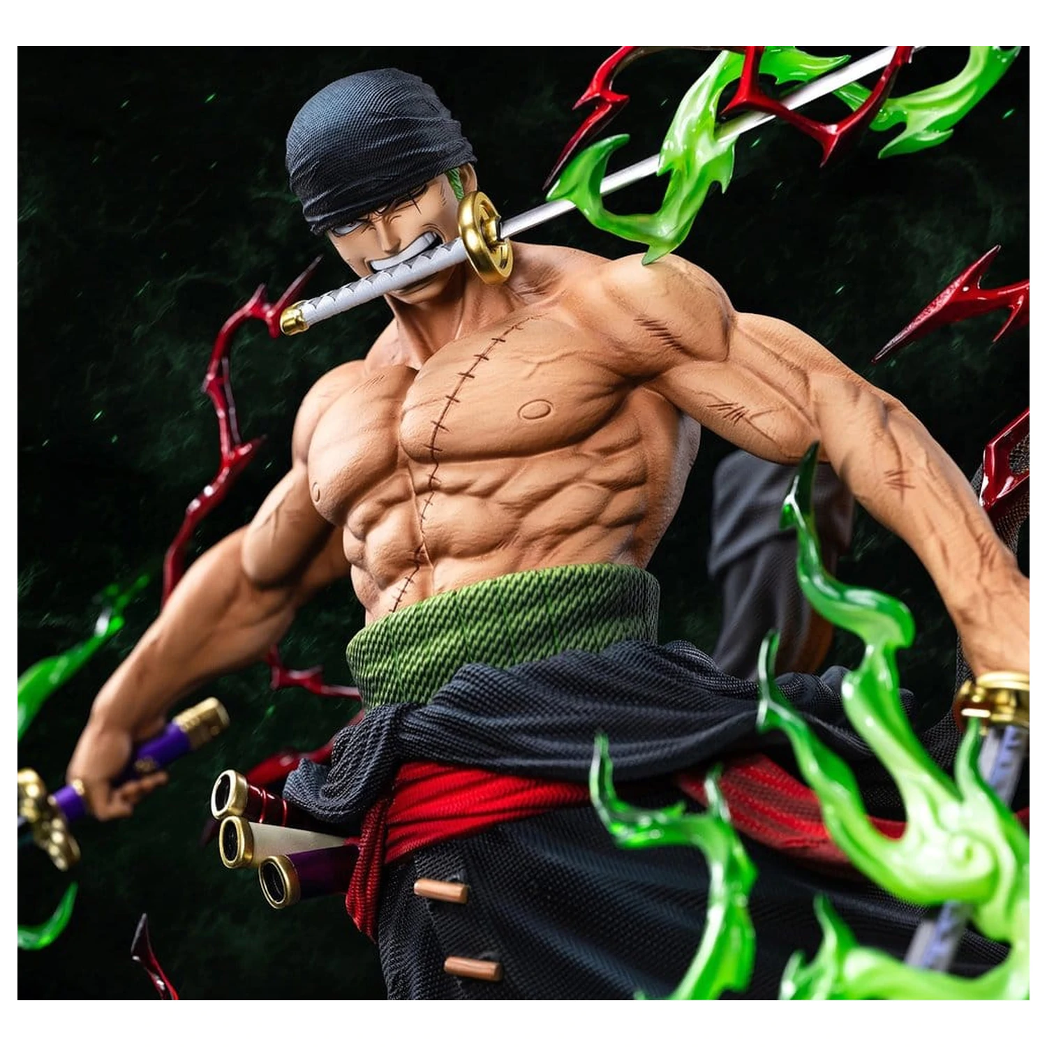One Piece Legendary Straw Hat Crew Series Statuie Roronoa Zoro (Premium Version) 34 cm poza produsului