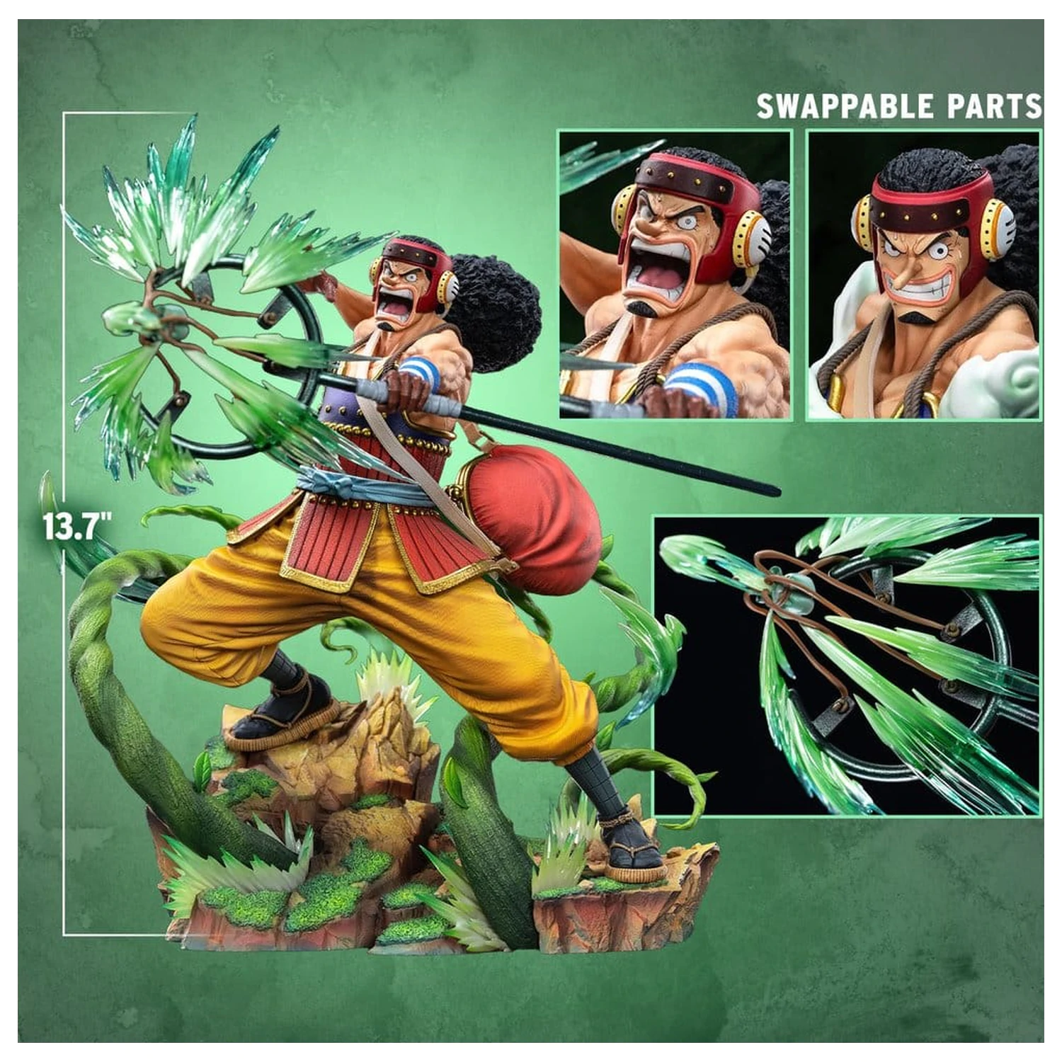 One Piece Legendary Straw Hat Crew Series Statuie Usopp (Premium Version) 35 cm poza produsului