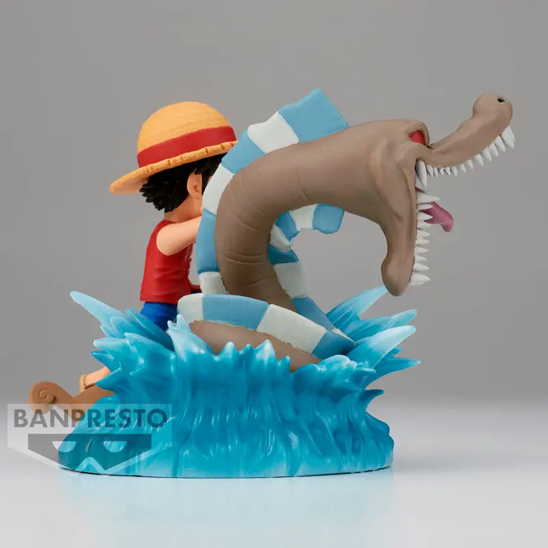 Statuie PVC One Piece Log Stories Monkey D. Luffy vs Local Sea Monster 7 cm poza produsului