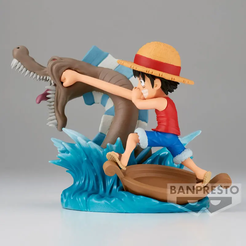 Statuie PVC One Piece Log Stories Monkey D. Luffy vs Local Sea Monster 7 cm poza produsului