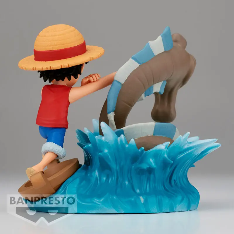 Statuie PVC One Piece Log Stories Monkey D. Luffy vs Local Sea Monster 7 cm poza produsului