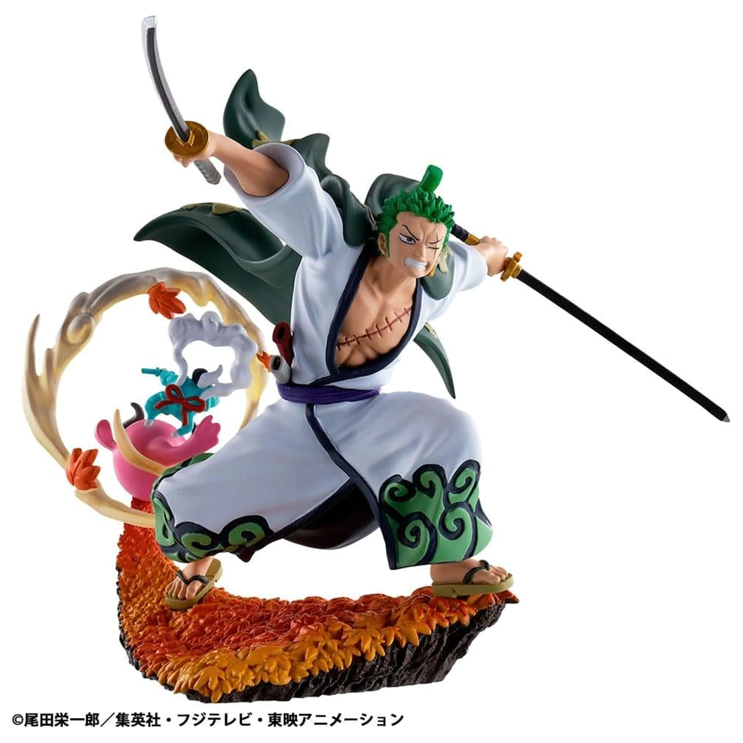 One Piece Logbox Re Birth Wano Kuni 4 Set de Statui Petitrama 9 cm poza produsului