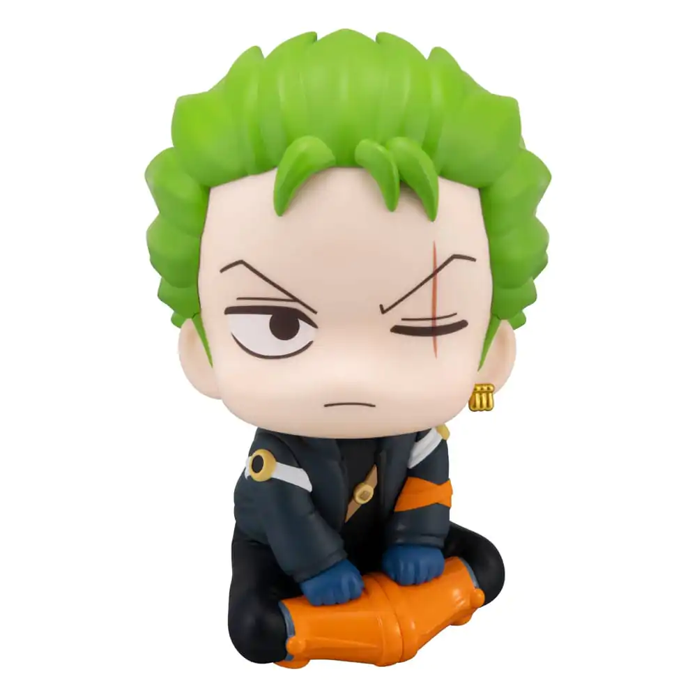 Statuie PVC One Piece Look Up Roronoa Zoro Future Island Egghead Ver. 11 cm poza produsului