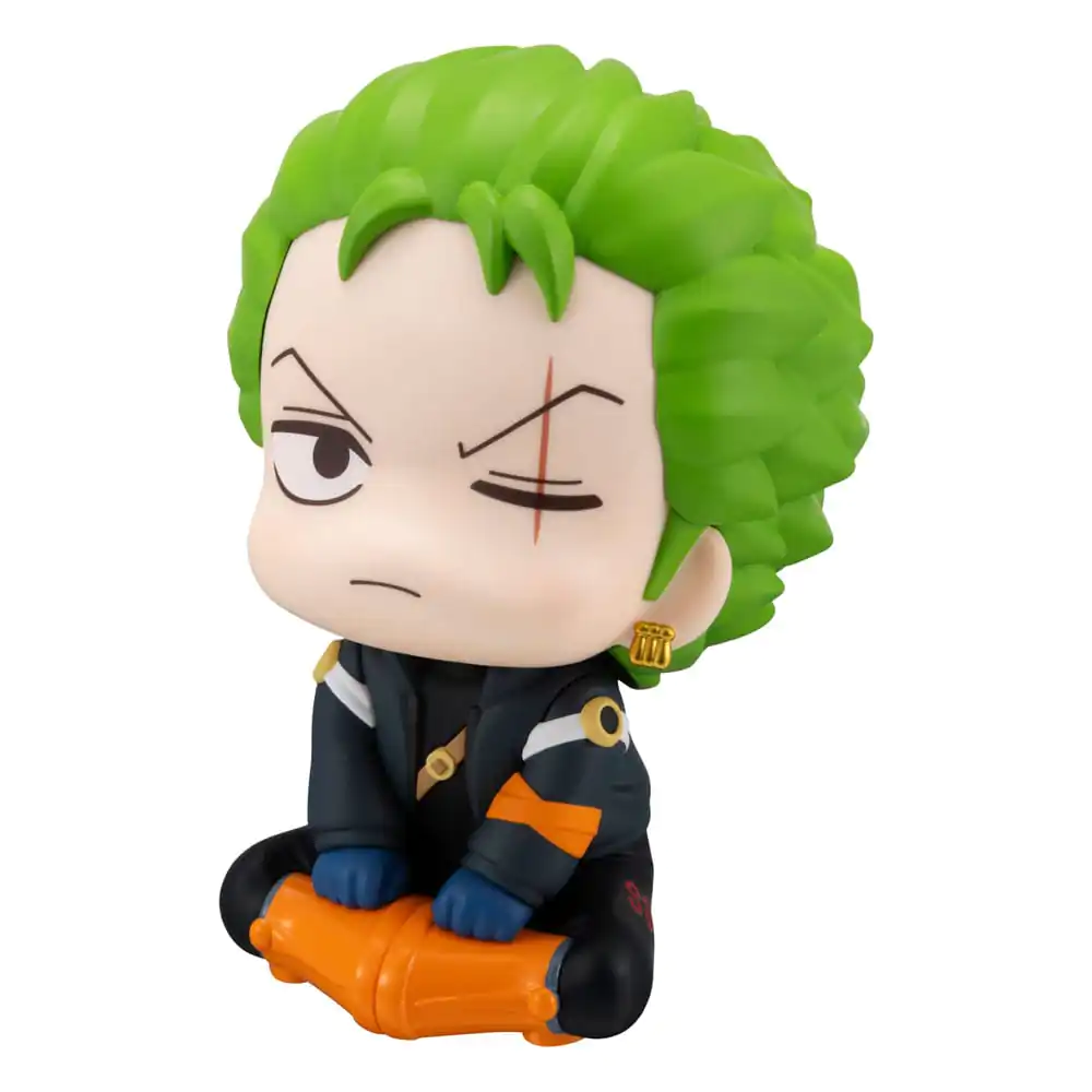 Statuie PVC One Piece Look Up Roronoa Zoro Future Island Egghead Ver. 11 cm poza produsului