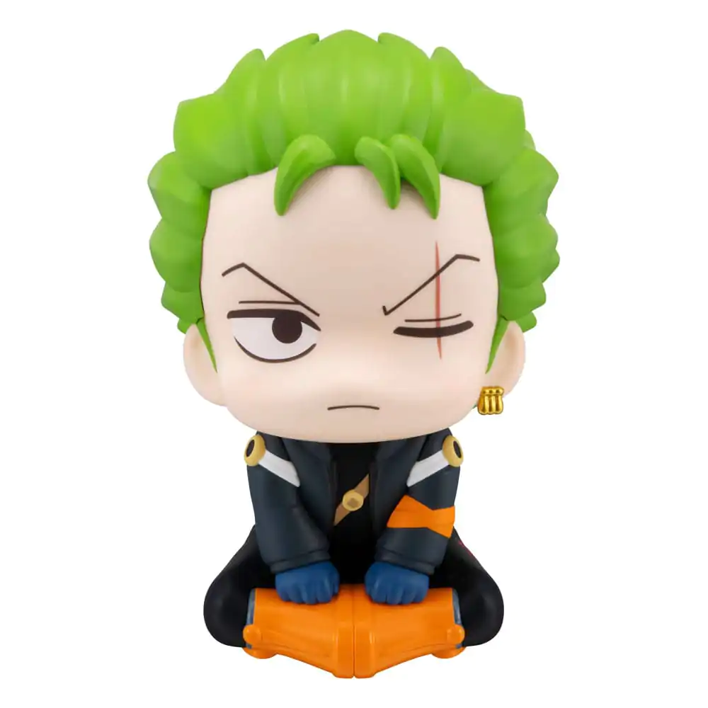 Statuie PVC One Piece Look Up Roronoa Zoro Future Island Egghead Ver. 11 cm poza produsului