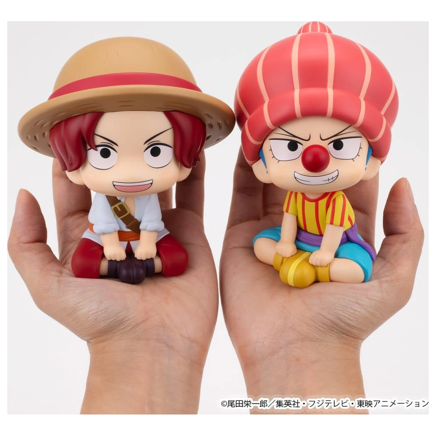 Figurine PVC One Piece Look Up Pachet 2 Shanks & Buggy Childhood Ver. 11 cm (cu cadou) poza produsului