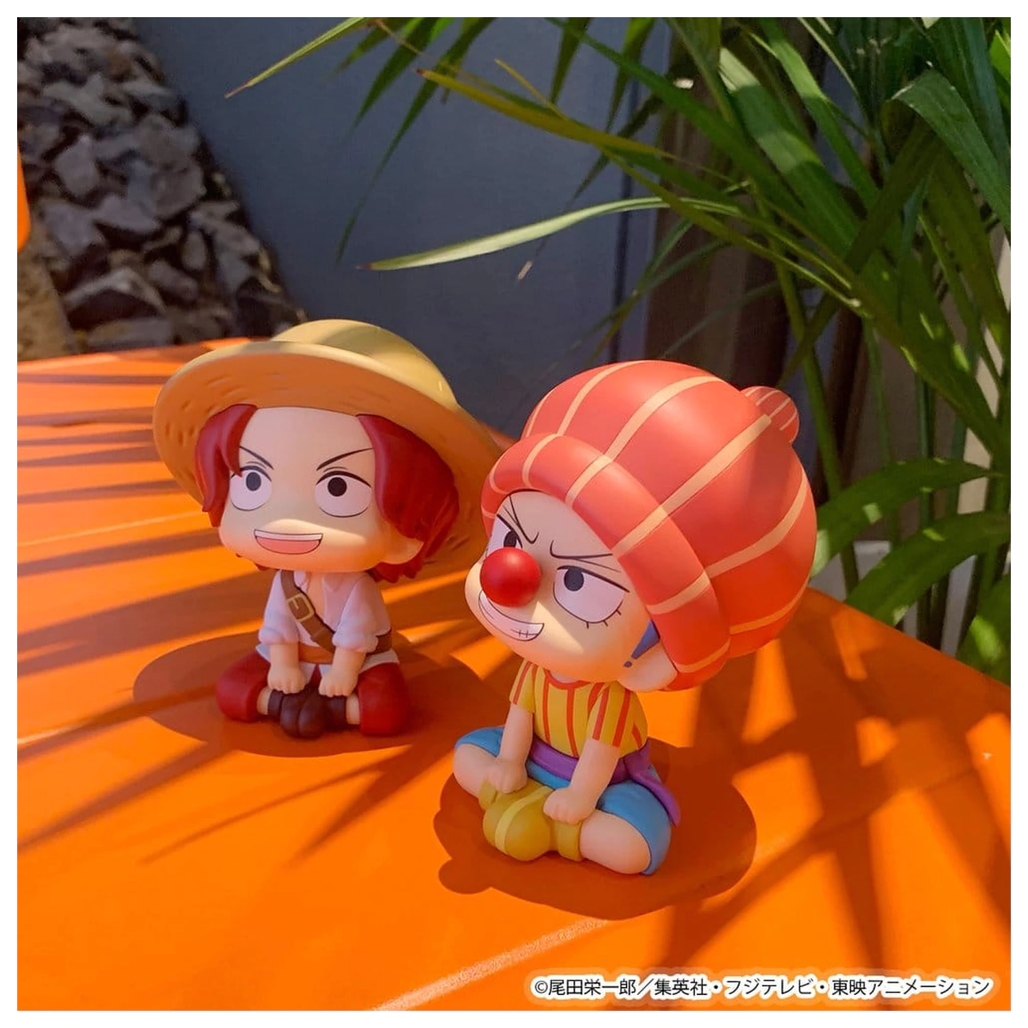 Figurine PVC One Piece Look Up Pachet 2 Shanks & Buggy Childhood Ver. 11 cm (cu cadou) poza produsului