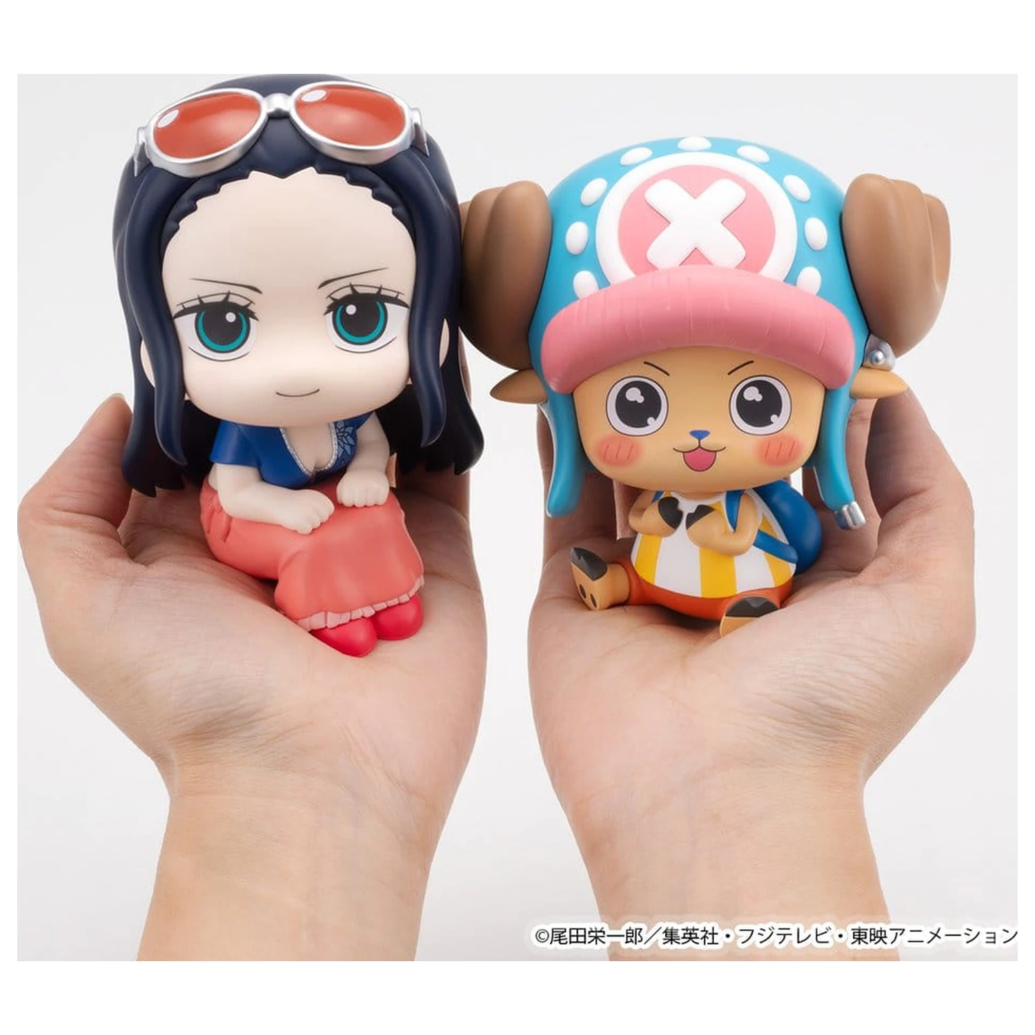 One Piece Lookup PVC Figurine pachet 2 Nico Robin & Tony Tony Chopper Excited Ver. 11 cm (cu cadou) poza produsului