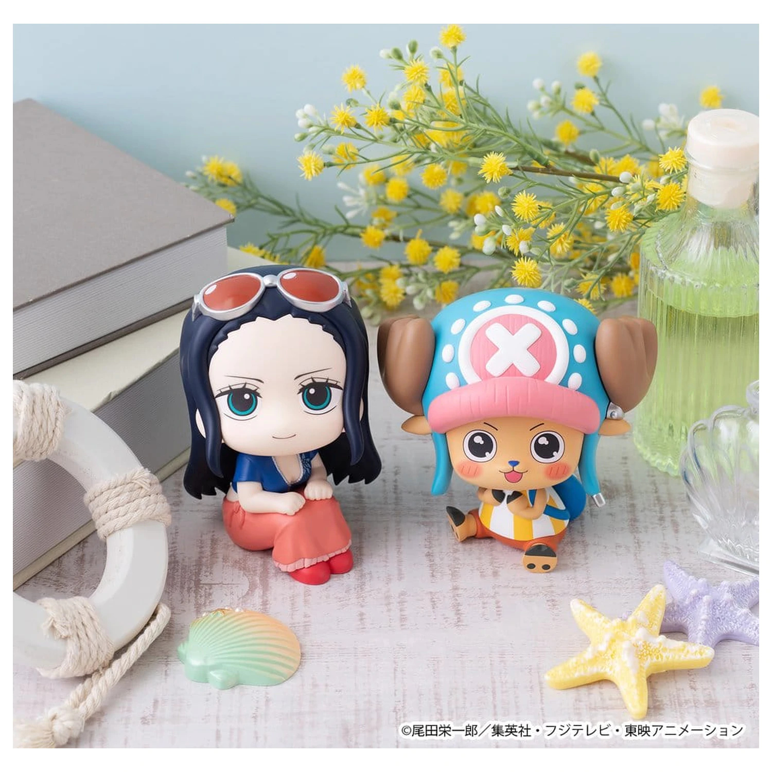 One Piece Lookup PVC Figurine pachet 2 Nico Robin & Tony Tony Chopper Excited Ver. 11 cm (cu cadou) poza produsului