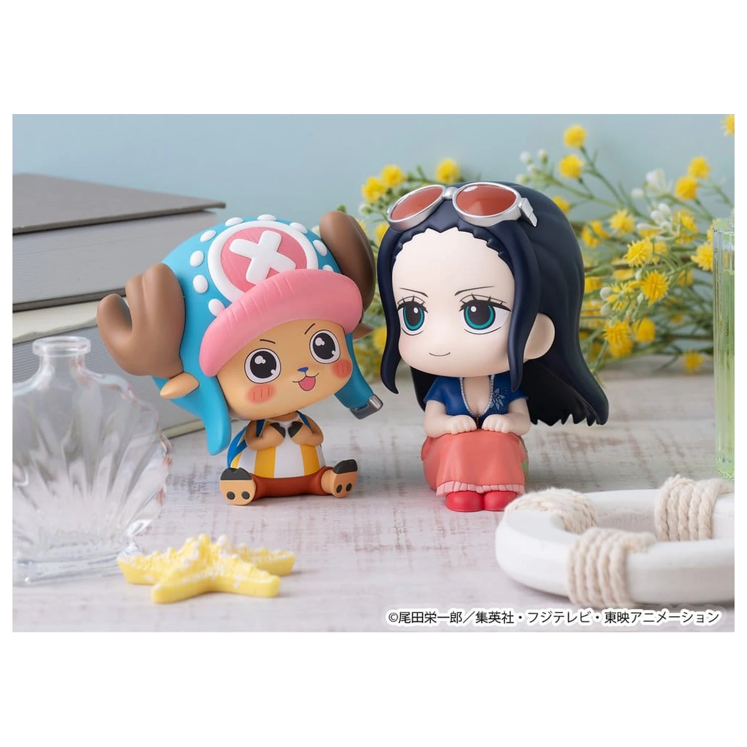 One Piece Lookup PVC Figurine pachet 2 Nico Robin & Tony Tony Chopper Excited Ver. 11 cm (cu cadou) poza produsului