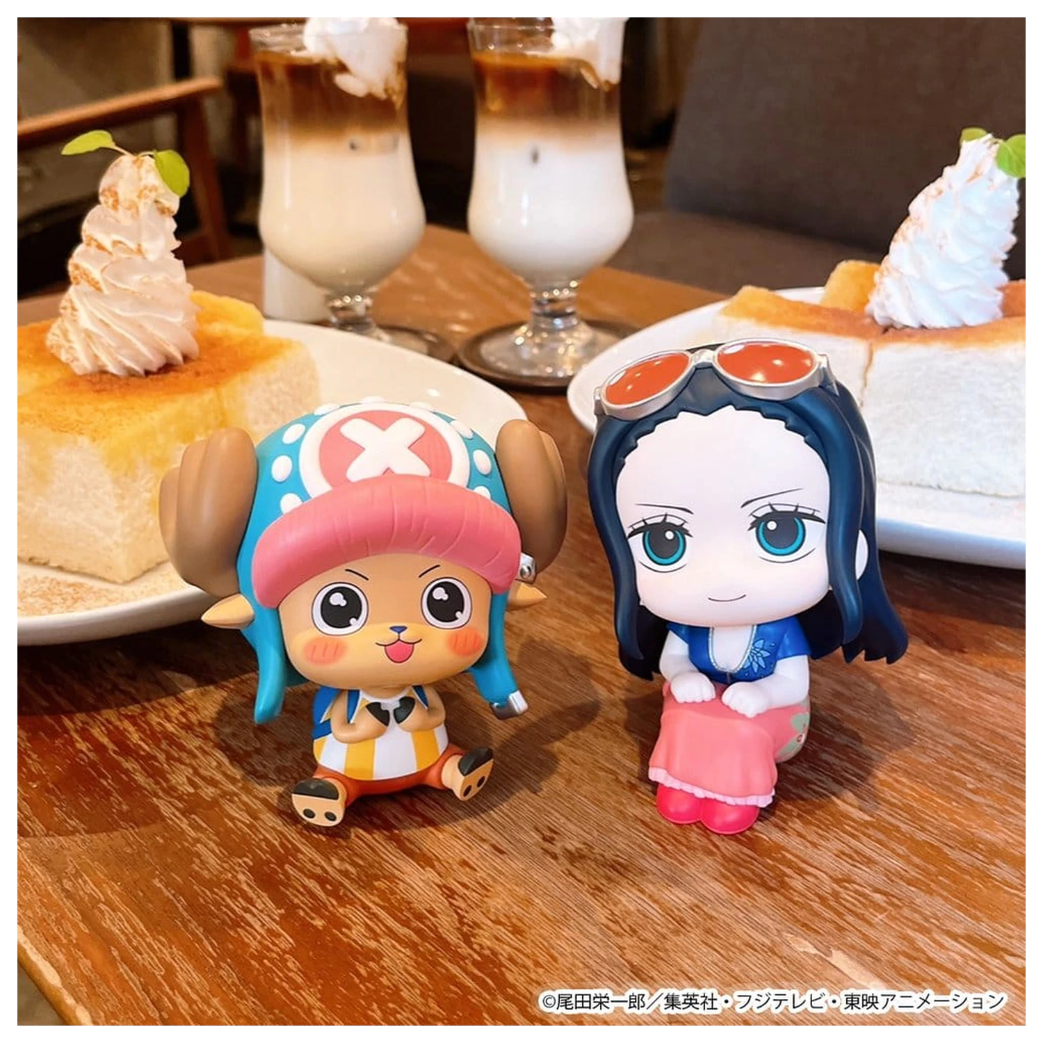 One Piece Lookup PVC Figurine pachet 2 Nico Robin & Tony Tony Chopper Excited Ver. 11 cm (cu cadou) poza produsului