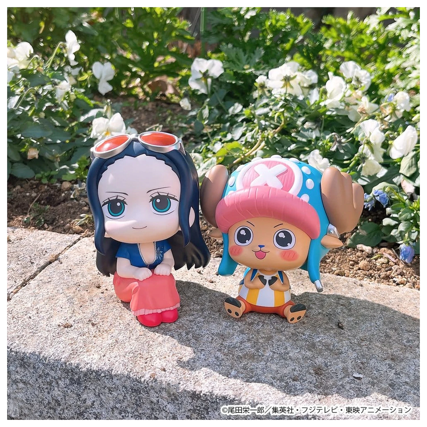 One Piece Lookup PVC Figurine pachet 2 Nico Robin & Tony Tony Chopper Excited Ver. 11 cm (cu cadou) poza produsului
