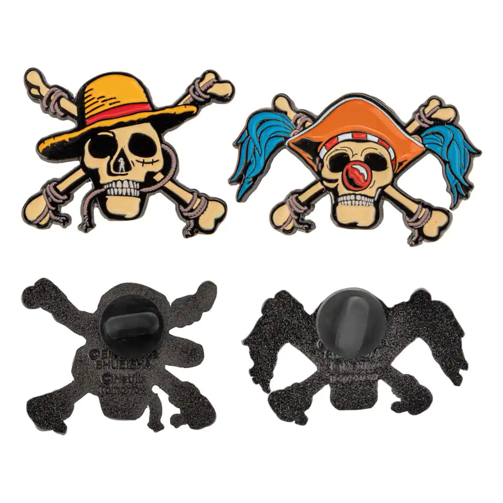 Set de insigne One Piece 2-Pack Luffy & Buggy poza produsului