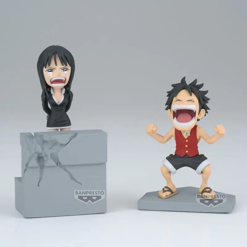 One Piece Luffy & Nico Robin figurină de colecție World Collectable 10cm poza produsului