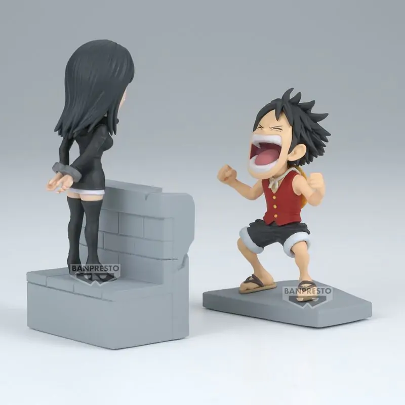 One Piece Luffy & Nico Robin figurină de colecție World Collectable 10cm poza produsului