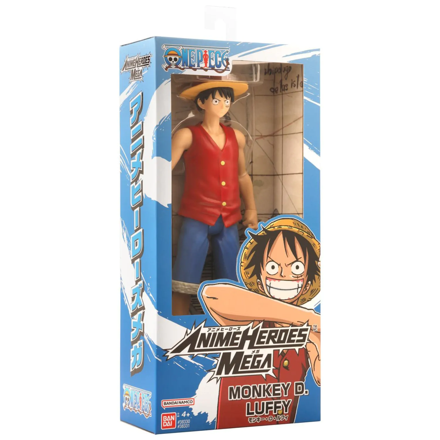 ONE PIECE Luffy Anime Heroes Mega Figura 30cm poza produsului