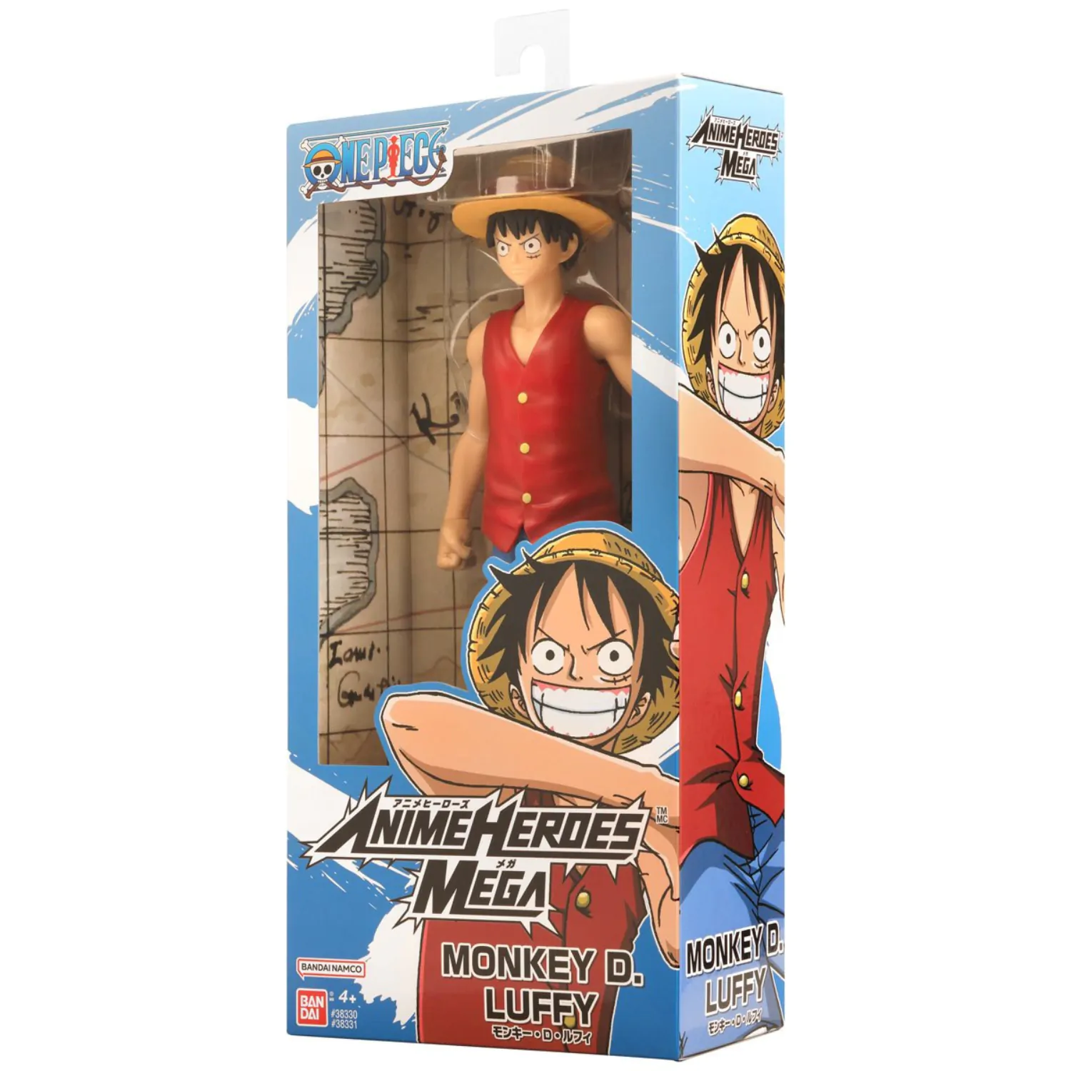 ONE PIECE Luffy Anime Heroes Mega Figura 30cm poza produsului