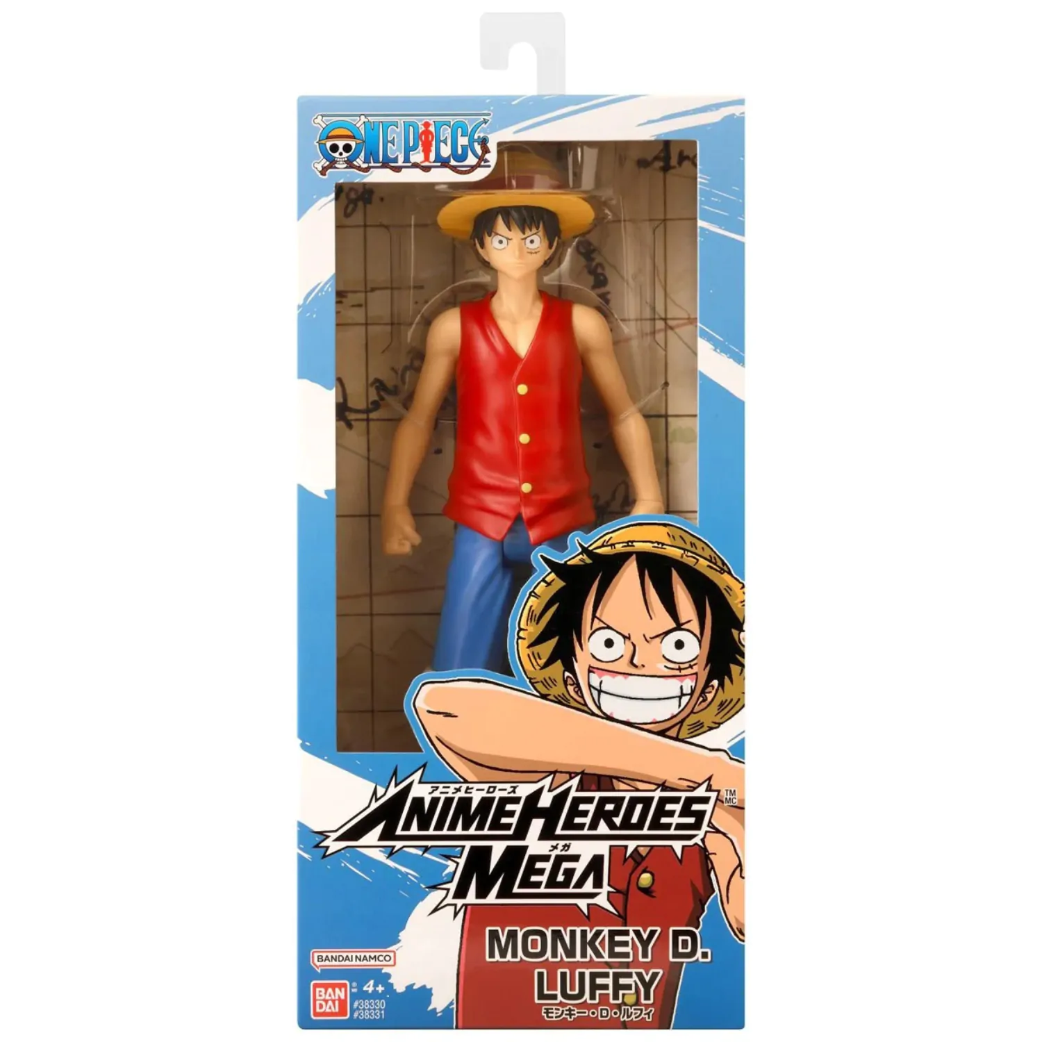 ONE PIECE Luffy Anime Heroes Mega Figura 30cm poza produsului