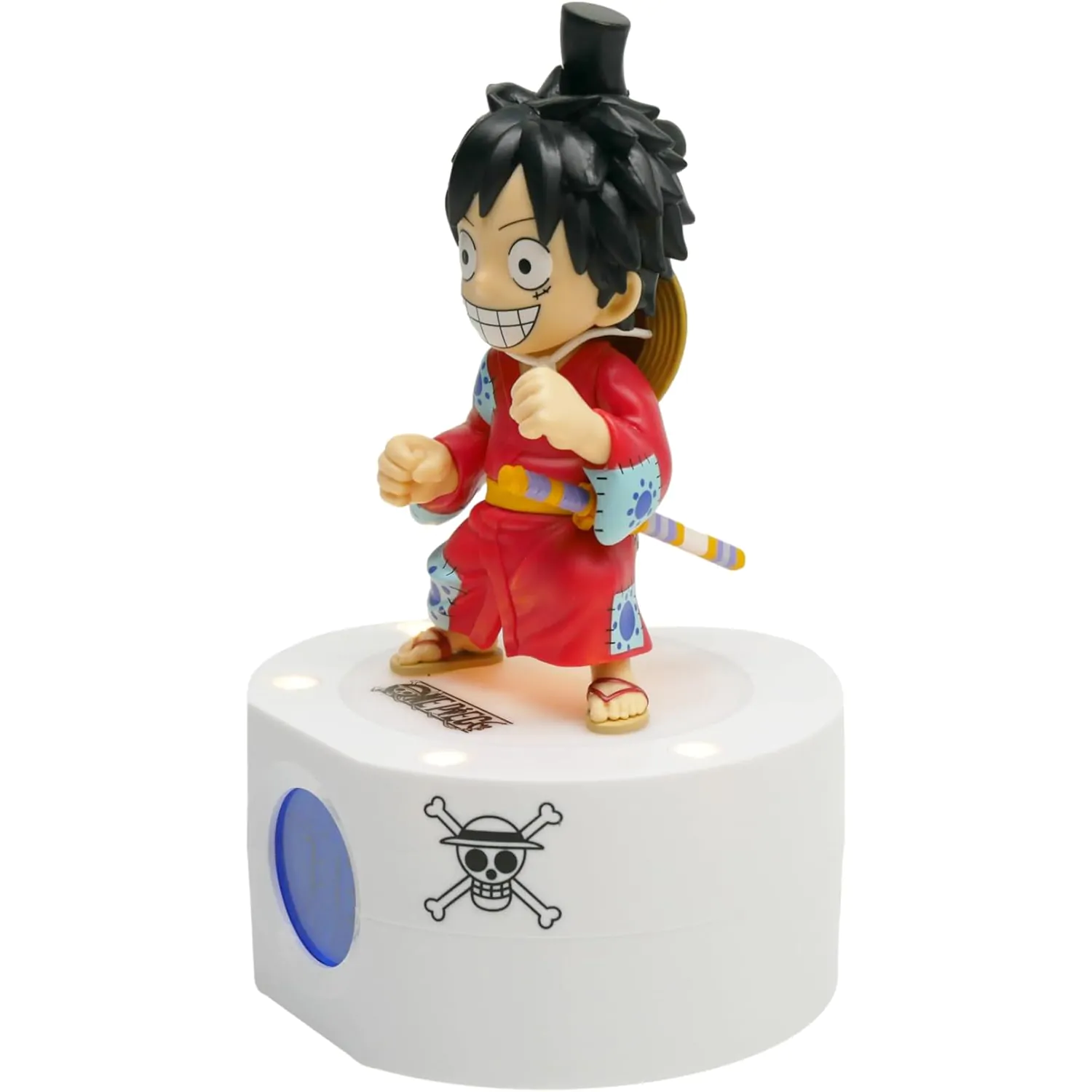 Ceas cu alarmă One Piece cu Lumină Luffy 18 cm poza produsului