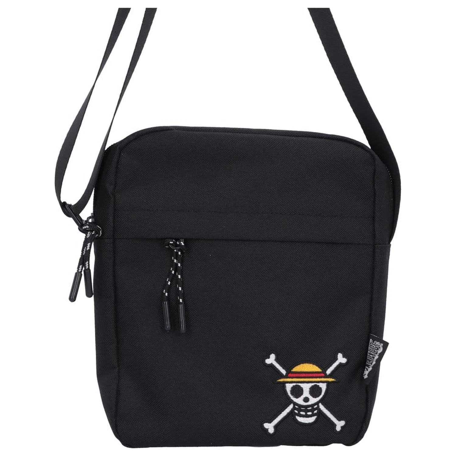 One Piece Geanta crossbody Luffy Jolly Roger (Black) 23 cm poza produsului