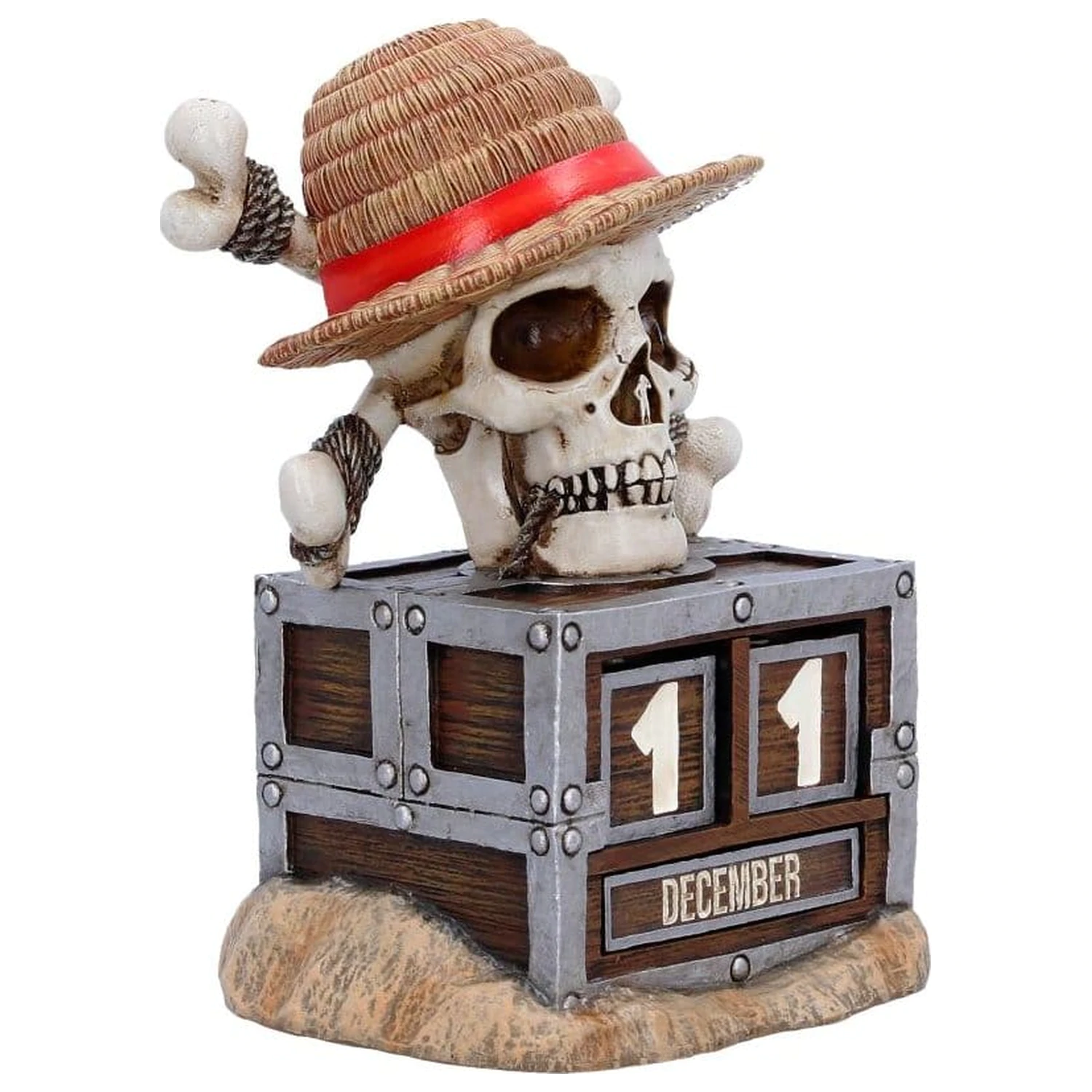 One Piece Perpetual Calendar Luffy Jolly Roger 16 cm poza produsului