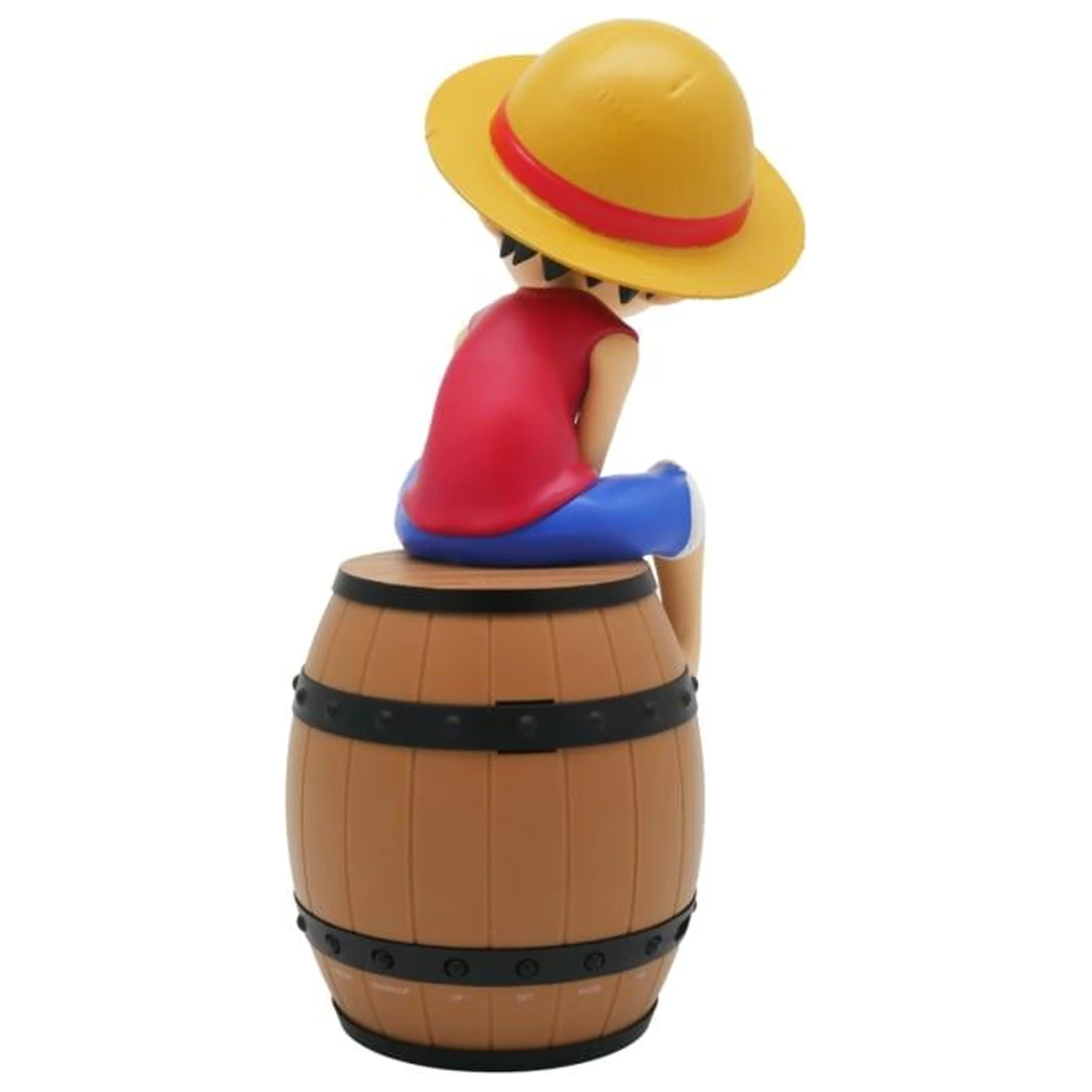 ONE PIECE Luffy on a Barrel LED Light-Up Ceas deșteptător 28 cm poza produsului