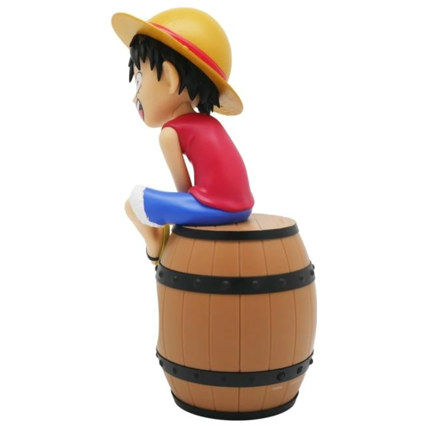 ONE PIECE Luffy on a Barrel LED Light-Up Ceas deșteptător 28 cm poza produsului