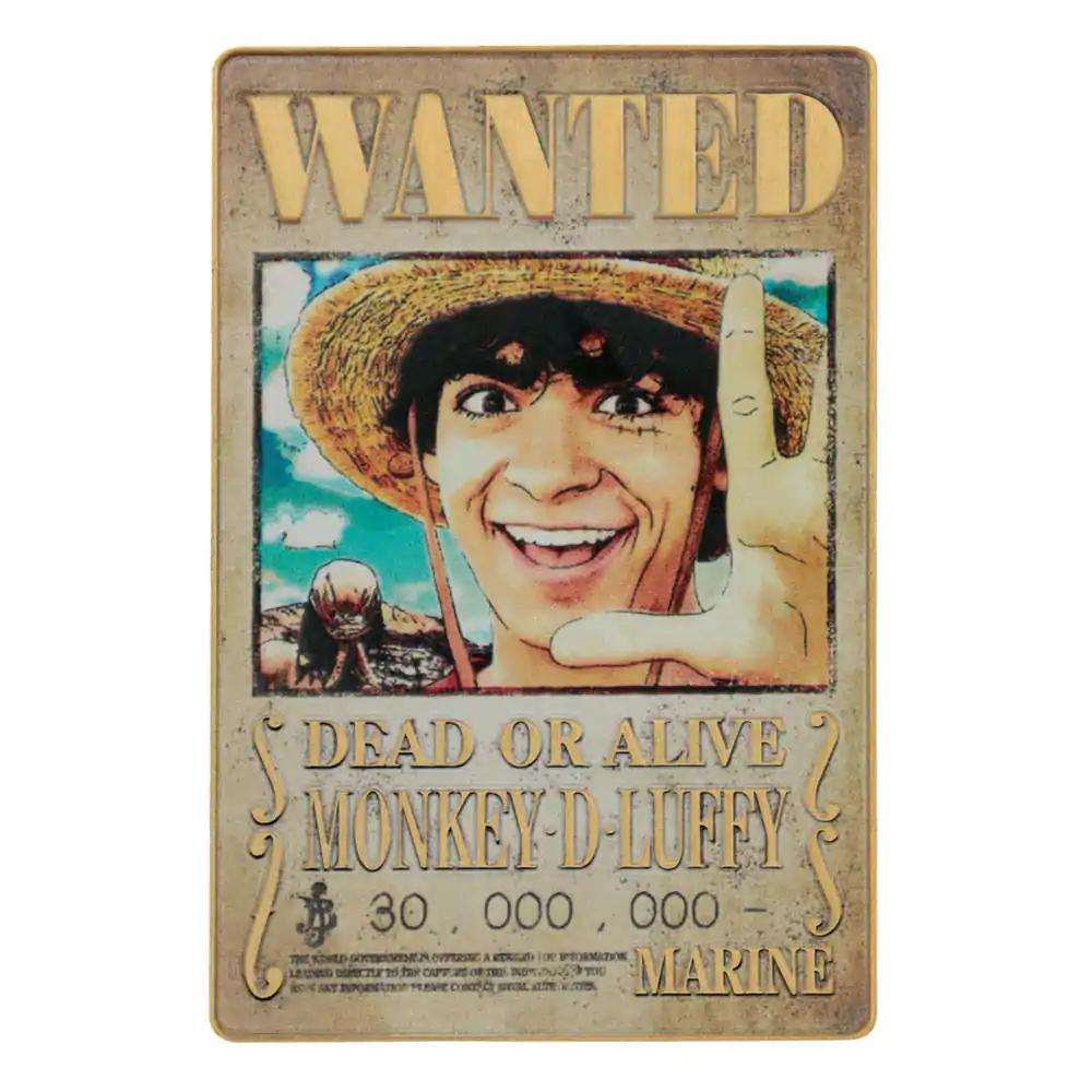 Lingou One Piece Luffy Wanted Poster Limited Edition poza produsului