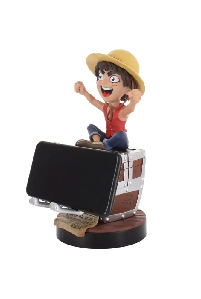 Suport de încărcare Cable Guys One Piece Poster Luffy Căutat 21 cm poza produsului