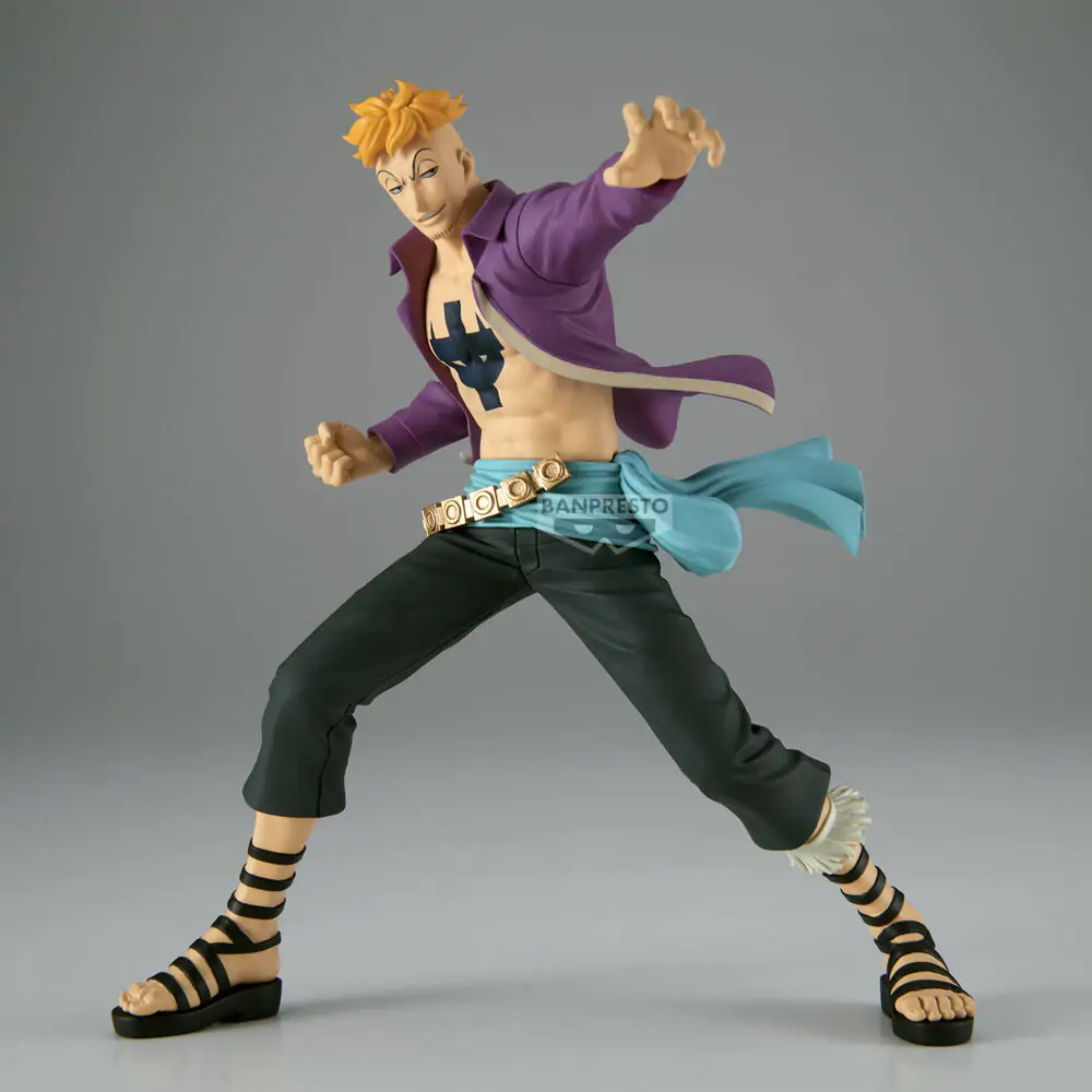 One Piece Marco El Fenix Figurina Battle Record 14cm poza produsului