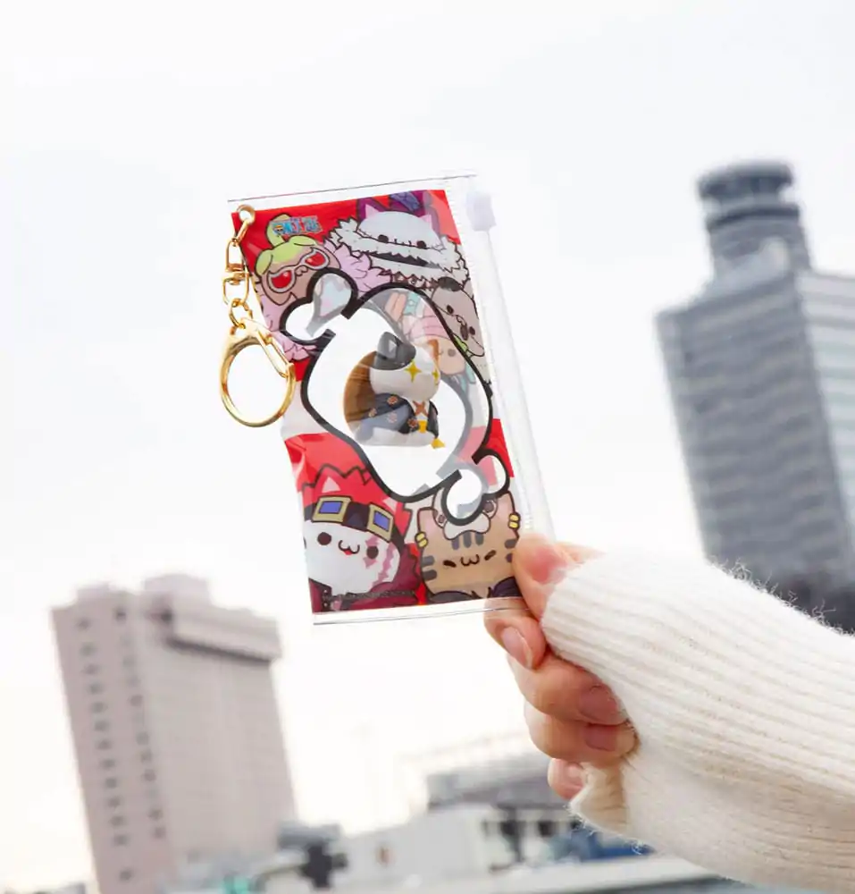 One Piece Mega Cat Project Nyan Piece Nyan! figurina de colectie cu borseta Luffy 2025 editie limitata 7 cm poza produsului