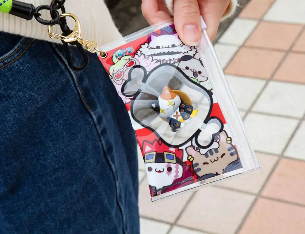 One Piece Mega Cat Project Nyan Piece Nyan! figurina de colectie cu borseta Luffy 2025 editie limitata 7 cm poza produsului