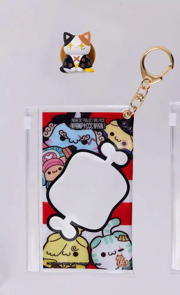 One Piece Mega Cat Project Nyan Piece Nyan! figurina de colectie cu borseta Luffy 2025 editie limitata 7 cm poza produsului