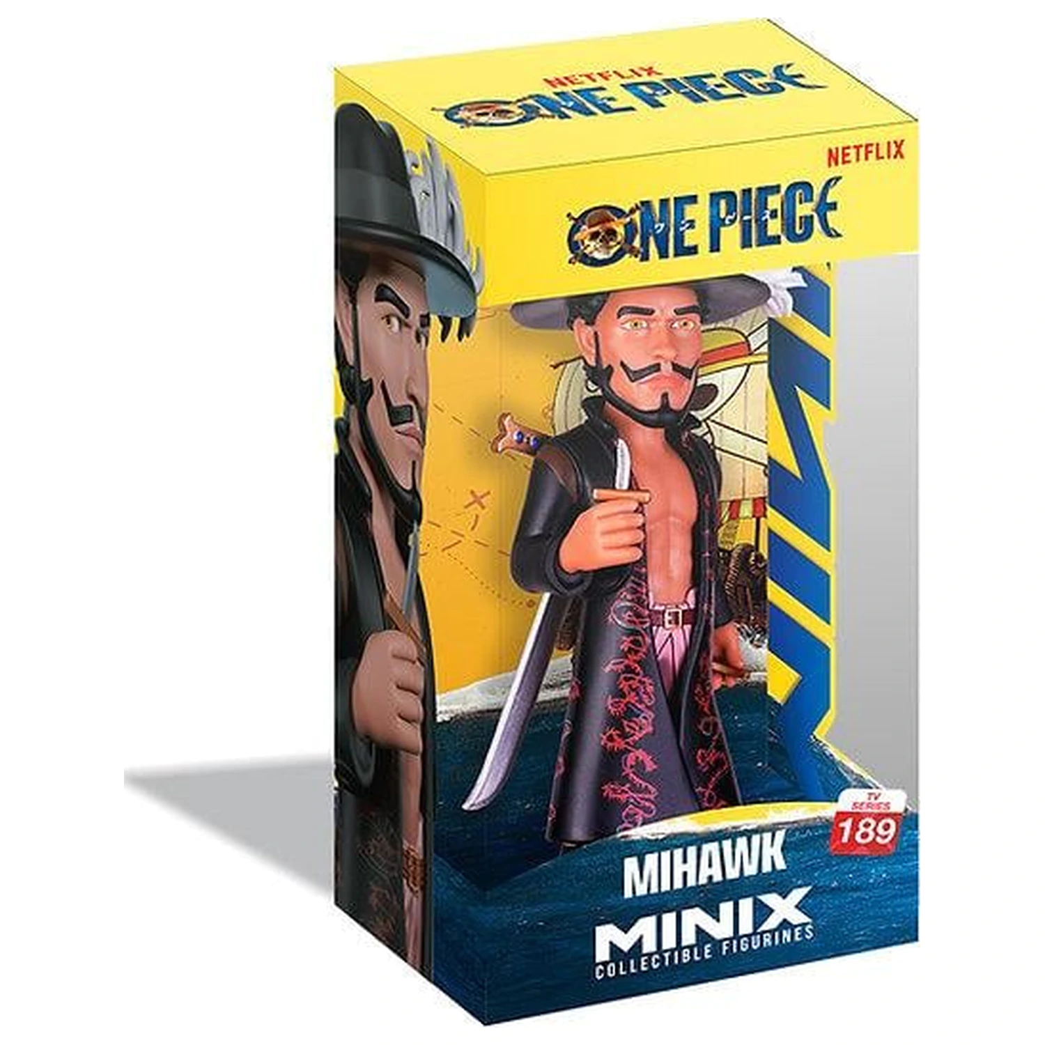One Piece Figurina Mihawk Minix 12cm poza produsului
