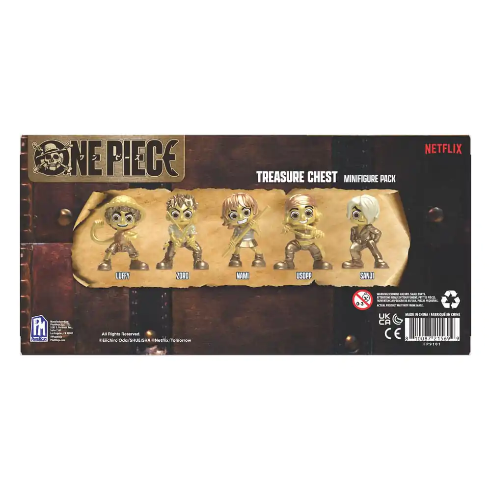 Set figurine mini One Piece Gold 6 cm poza produsului