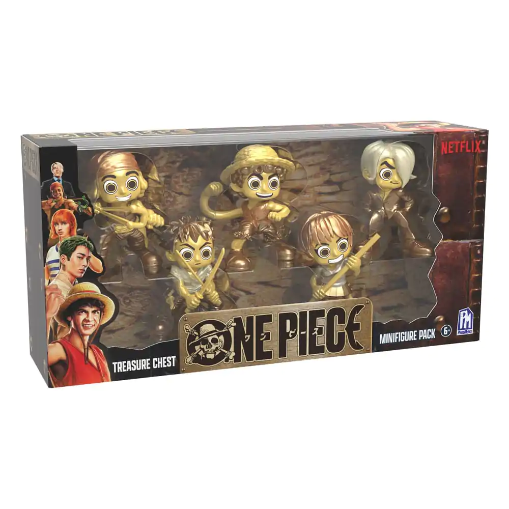 Set figurine mini One Piece Gold 6 cm poza produsului