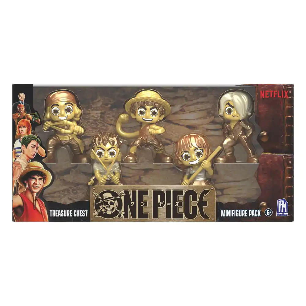 Set figurine mini One Piece Gold 6 cm poza produsului