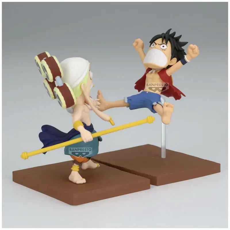 One Piece Monkey D Luffy & Enel figurină de colecție 7cm poza produsului