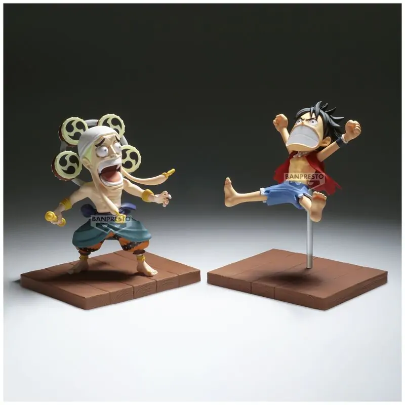 One Piece Monkey D Luffy & Enel figurină de colecție 7cm poza produsului