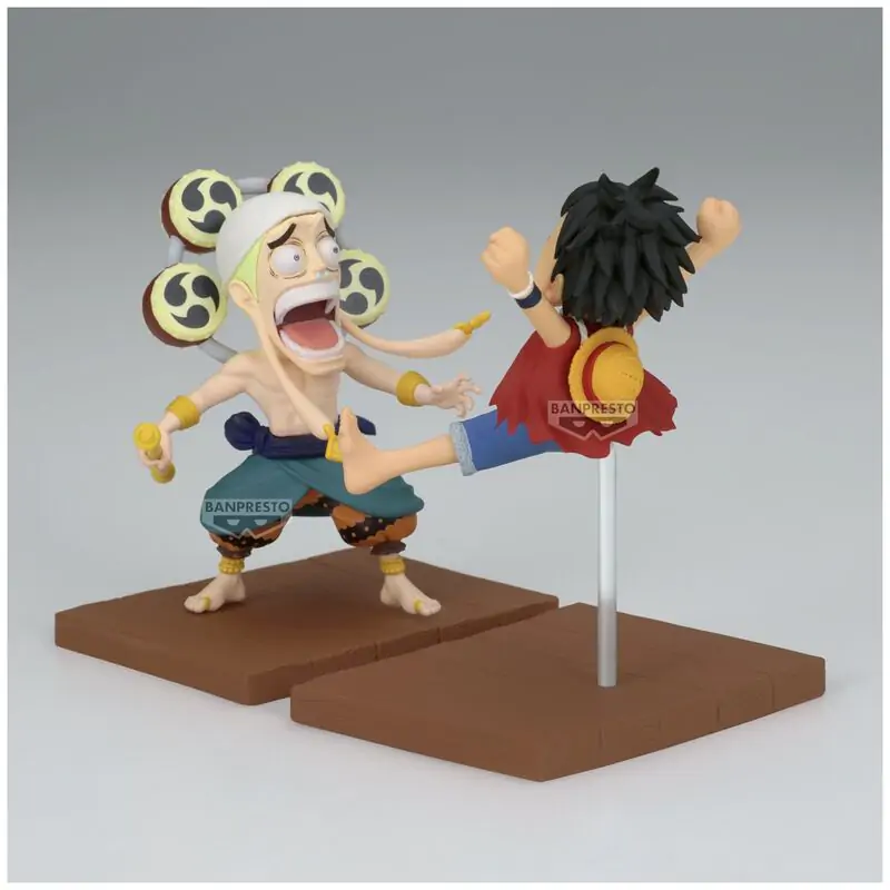 One Piece Monkey D Luffy & Enel figurină de colecție 7cm poza produsului