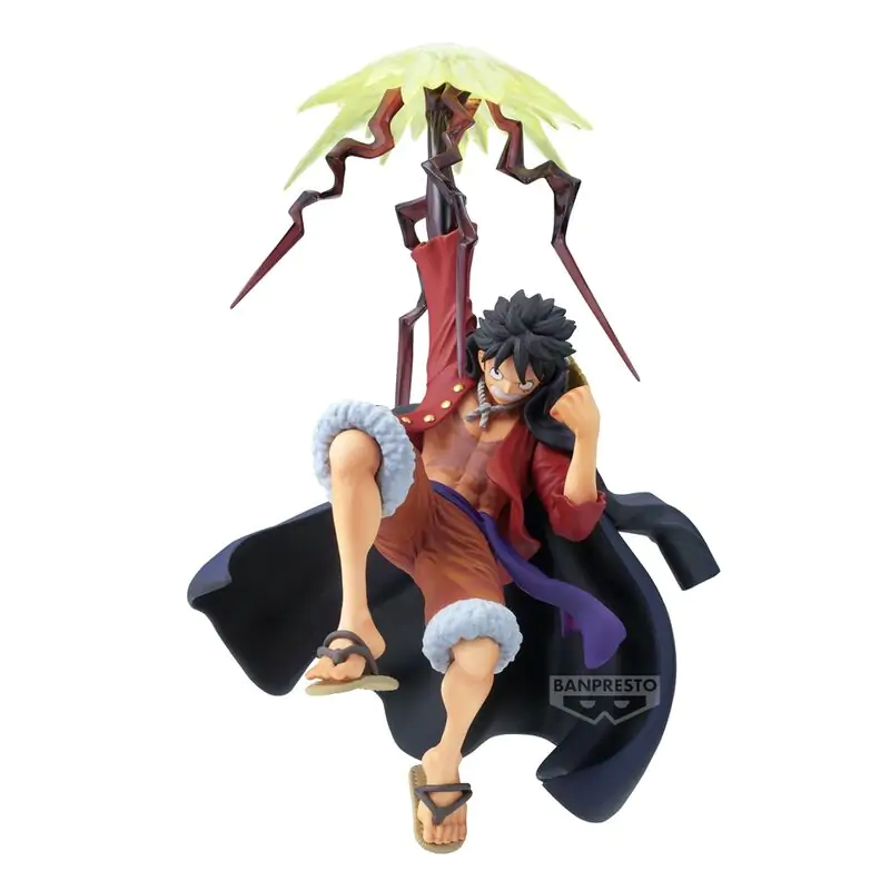 One Piece Monkey D Luffy Figurina Battle Record 15cm poza produsului