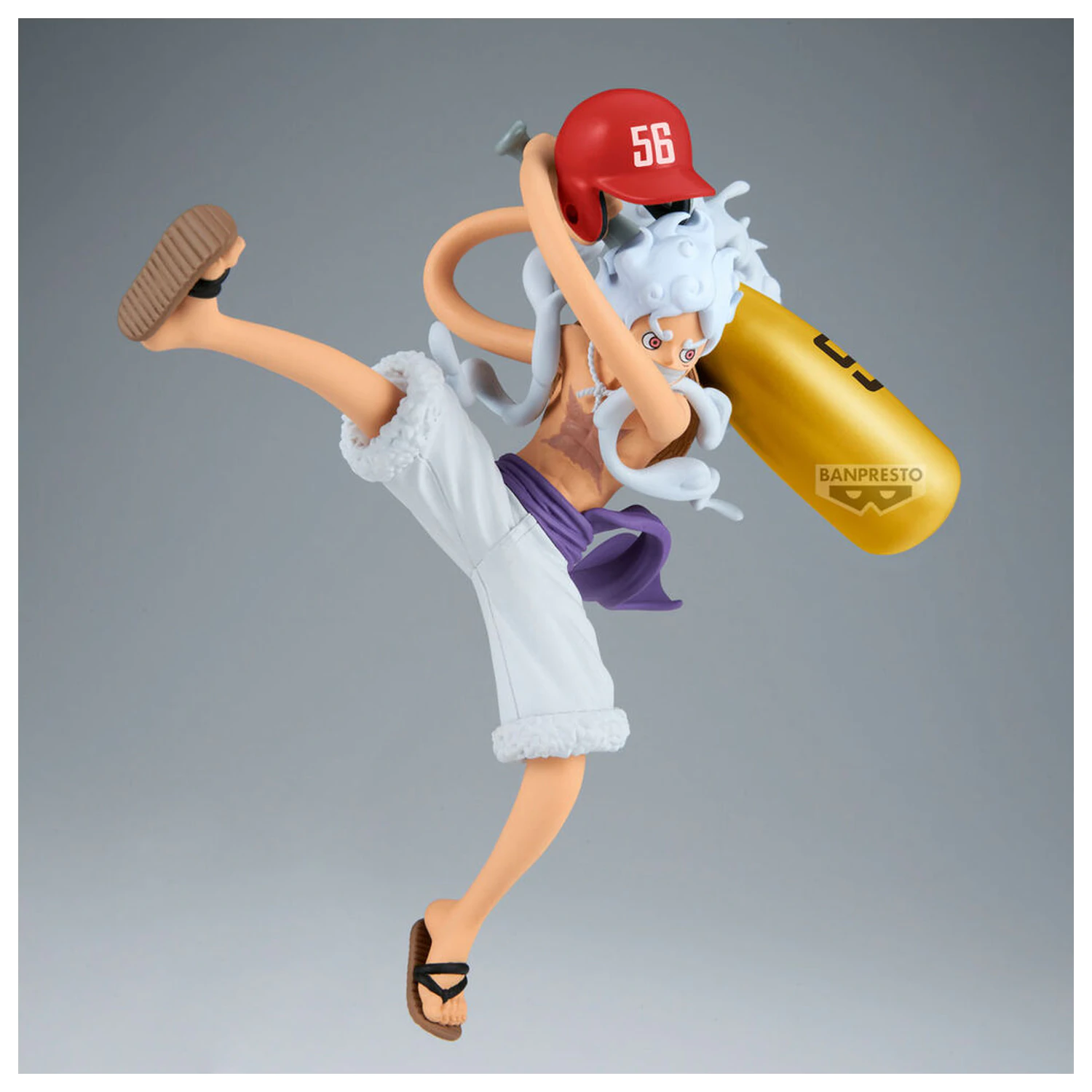 One Piece Monkey D. Luffy Gear 5 Battle Record figura 17cm poza produsului