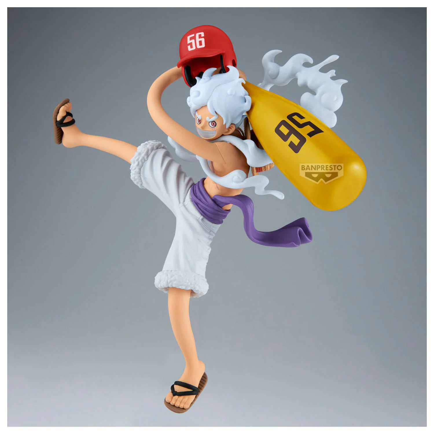 One Piece Monkey D. Luffy Gear 5 Battle Record figura 17cm poza produsului