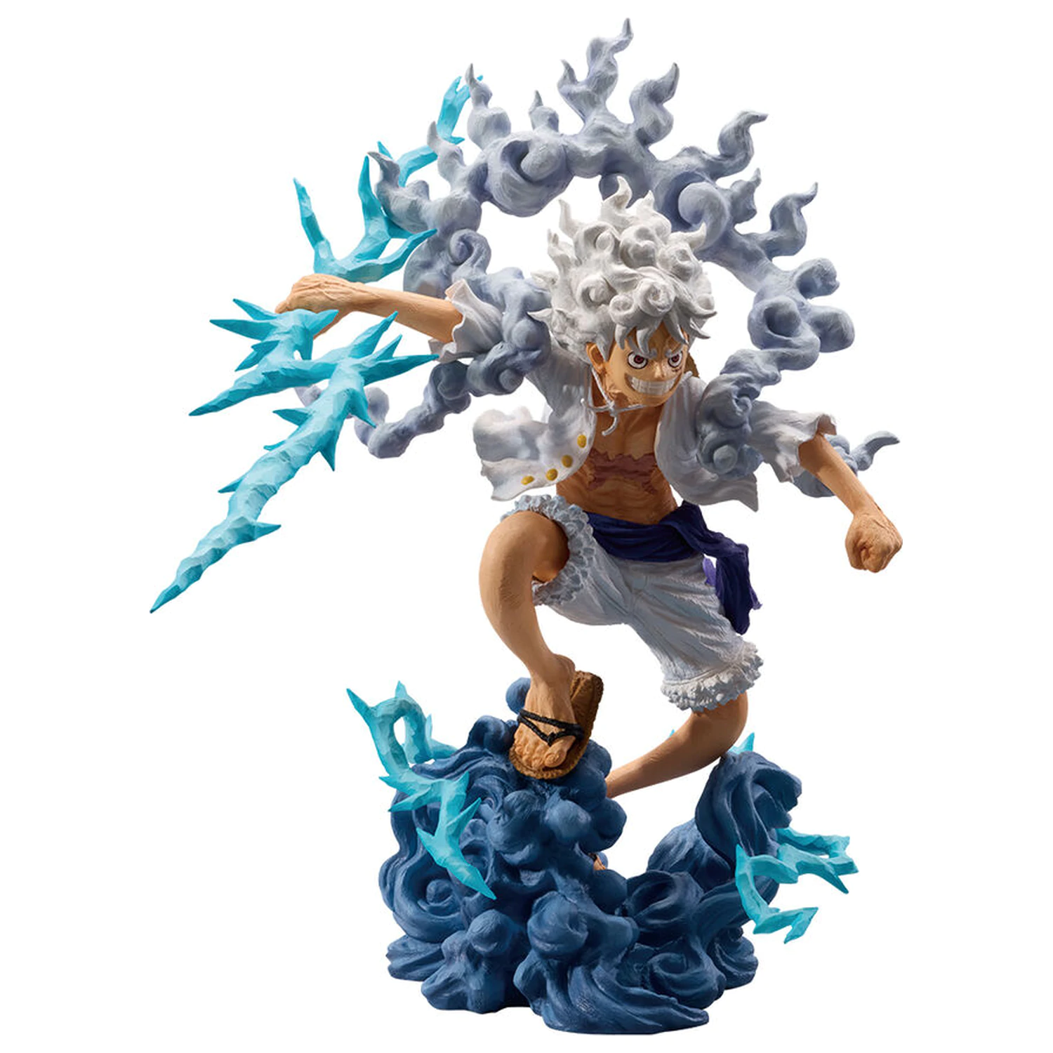 One Piece Monkey D Luffy Gear 5 figurina Ichibansho 22cm poza produsului