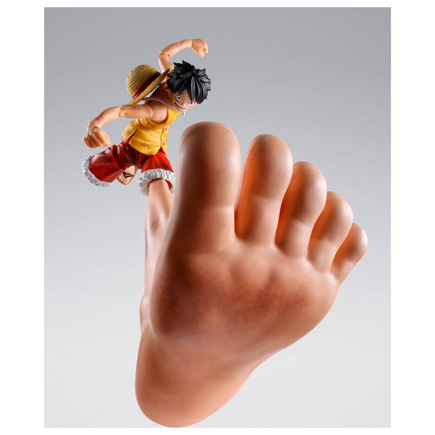 One Piece Monkey D. Luffy Marineford Gea Three S.H. Figuarts Set de piese Options Parts poza produsului