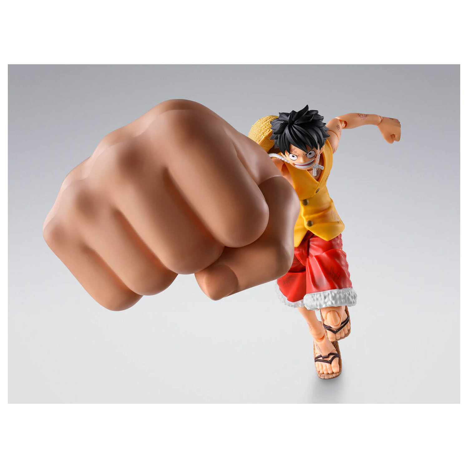 One Piece Monkey D. Luffy Marineford Gea Three S.H. Figuarts Set de piese Options Parts poza produsului