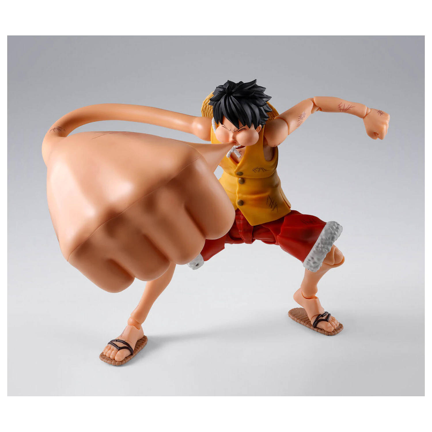 One Piece Monkey D. Luffy Marineford Gea Three S.H. Figuarts Set de piese Options Parts poza produsului